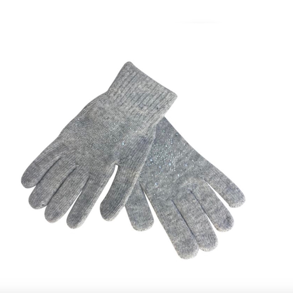Gray Soft Gloves